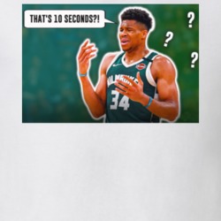 Giannis Free Throw Violation10 Second Parody T Shirt 38995480