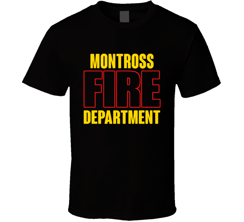 Montross Fire Department Personalized City T Shirt