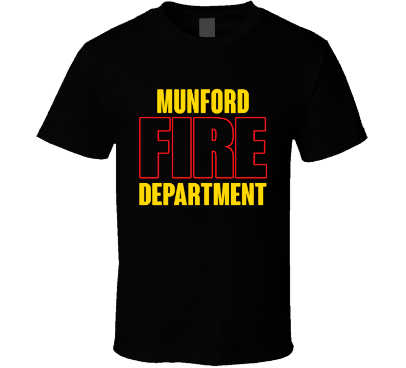 Munford Fire Department Personalized City T Shirt