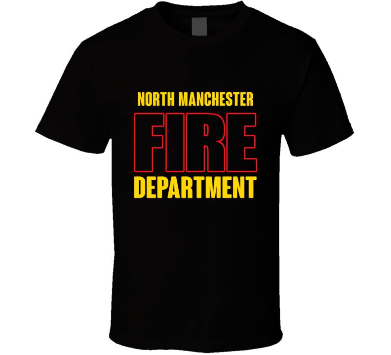 North Manchester Fire Department Personalized City T Shirt