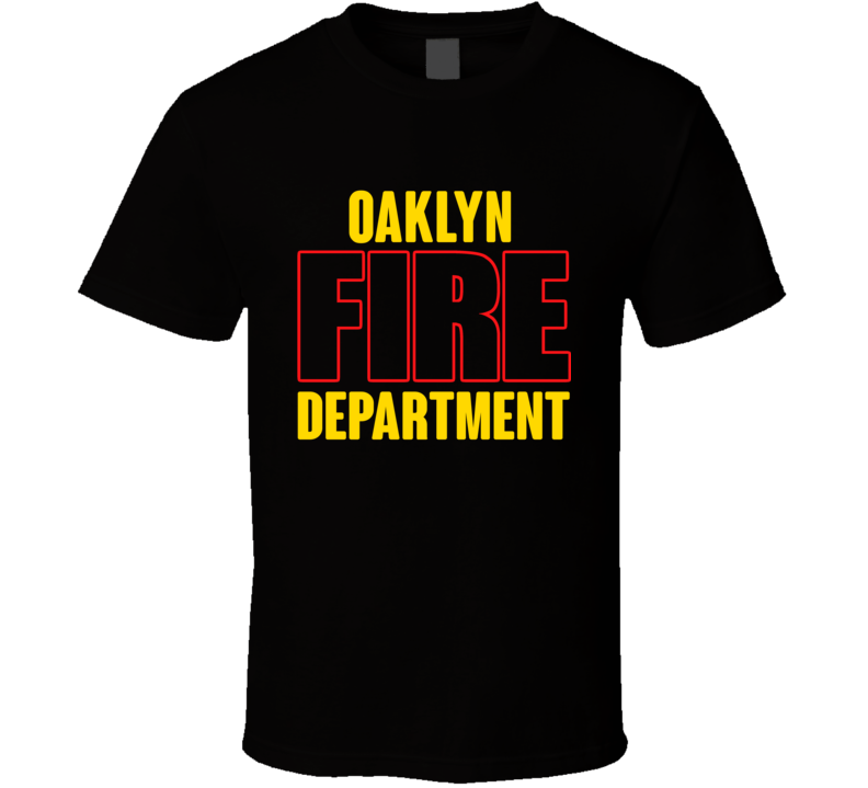 Oaklyn Fire Department Personalized City T Shirt