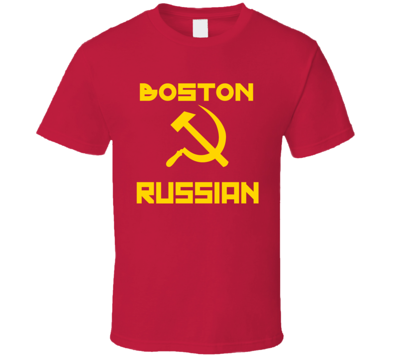 Boston Russian Hammer And Sickle Custom T Shirt Boston Russian Hammer And Sickle Custom T Shirt
