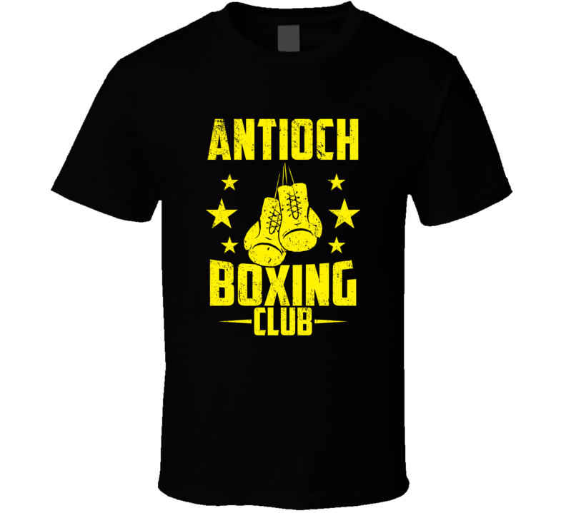 Antioch Tennessee Boxing Club Cool Sports Fitness T Shirt