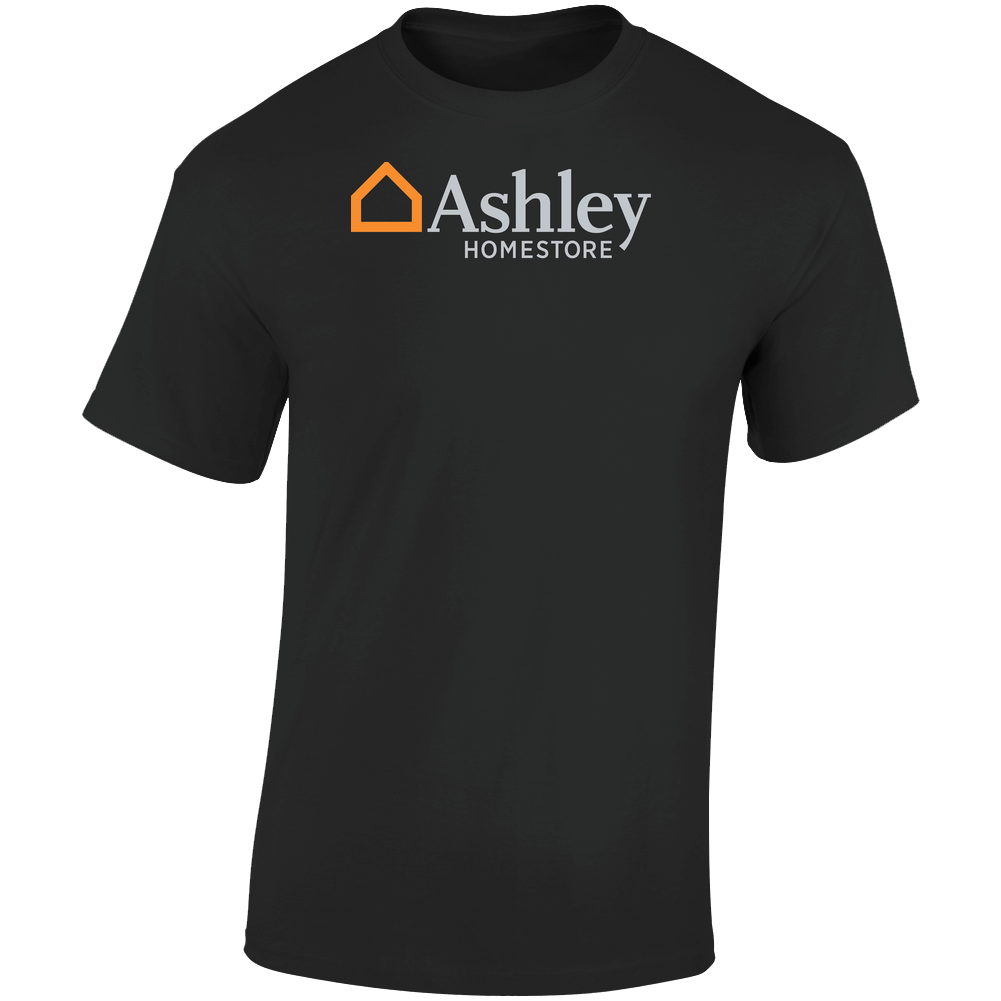 Ashley Furniture Homestore White Retail 1 Retro Graphic Unisex Soft Cotton Black T Shirt Ashley Furniture Homestore White Retail 1 Retro Graphic Unisex Soft Cotton Black T Shirt