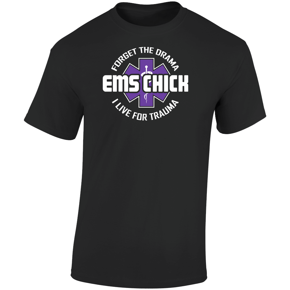 Ems Chick Retro Graphic Unisex Soft Cotton Black T Shirt Ems Chick Retro Graphic Unisex Soft Cotton Black T Shirt