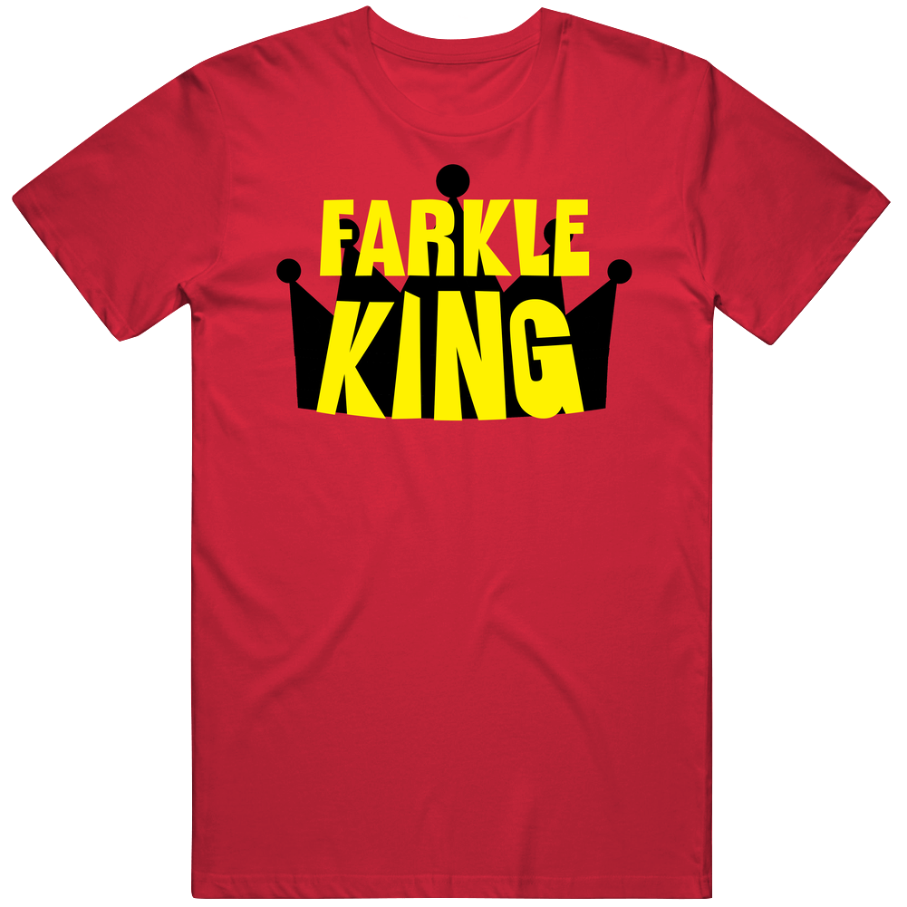 Farkle King Sports And Hobbies Master Unisex Soft Cotton tee T Shirt Farkle King Sports And Hobbies Master Unisex Soft Cotton tee T Shirt