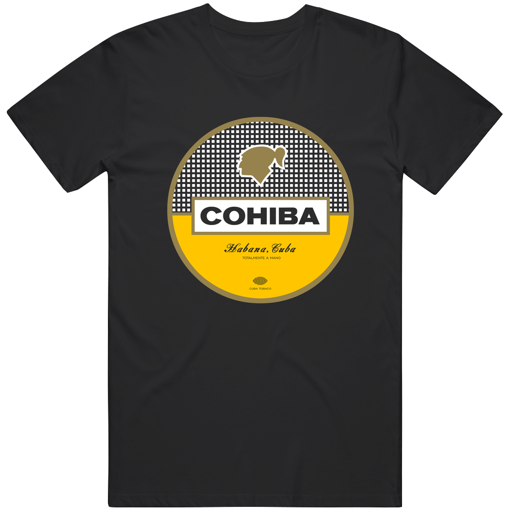 Cohiba, Habanos, T-shirt, Cigar, Tobaco, Cigarillo, Havana, Cuba, Cuban Retro Graphic Unisex Soft Cotton Black Unisex Soft Cotton tee T Shirt Cohiba, Habanos, T-shirt, Cigar, Tobaco, Cigarillo, Havana, Cuba, Cuban Retro Graphic Unisex Soft Cotton Black Unisex Soft Cotton tee T Shirt
