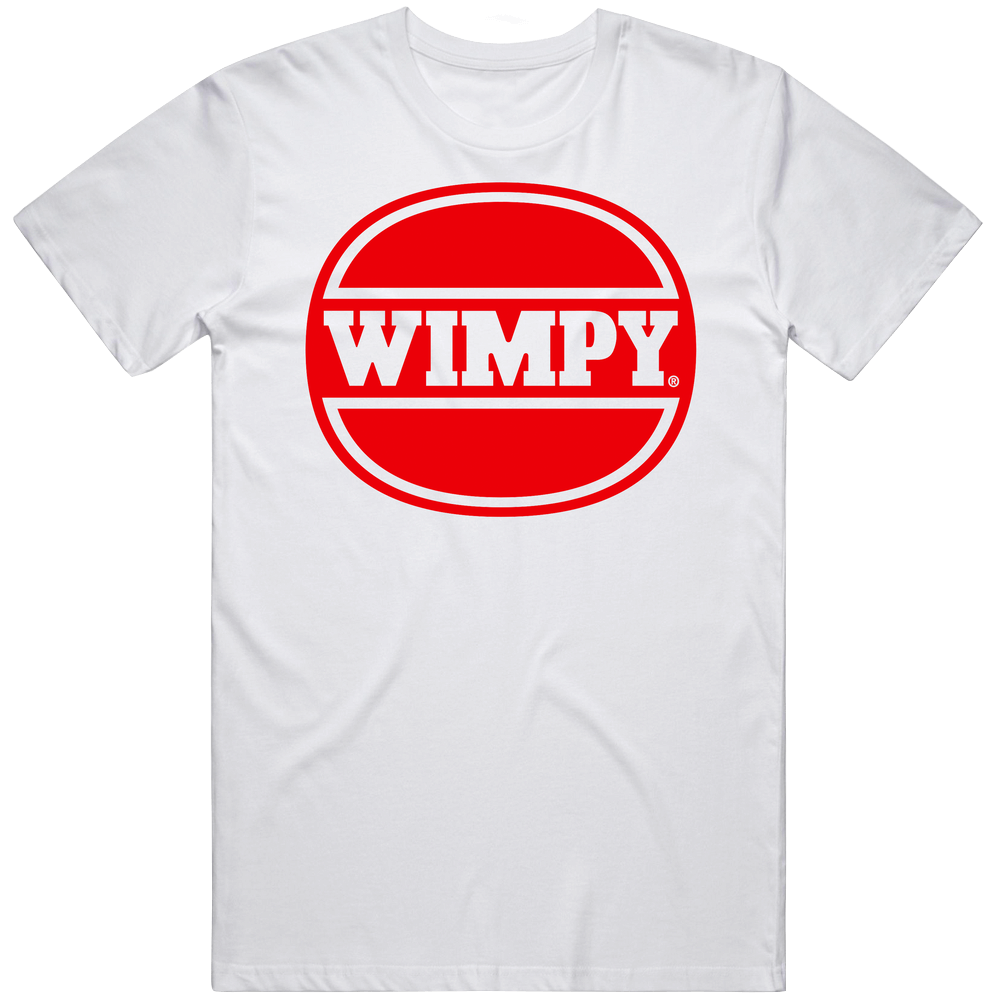 Wimpy Uk Chain Restaurants Logo Unisex Soft Cotton tee T Shirt