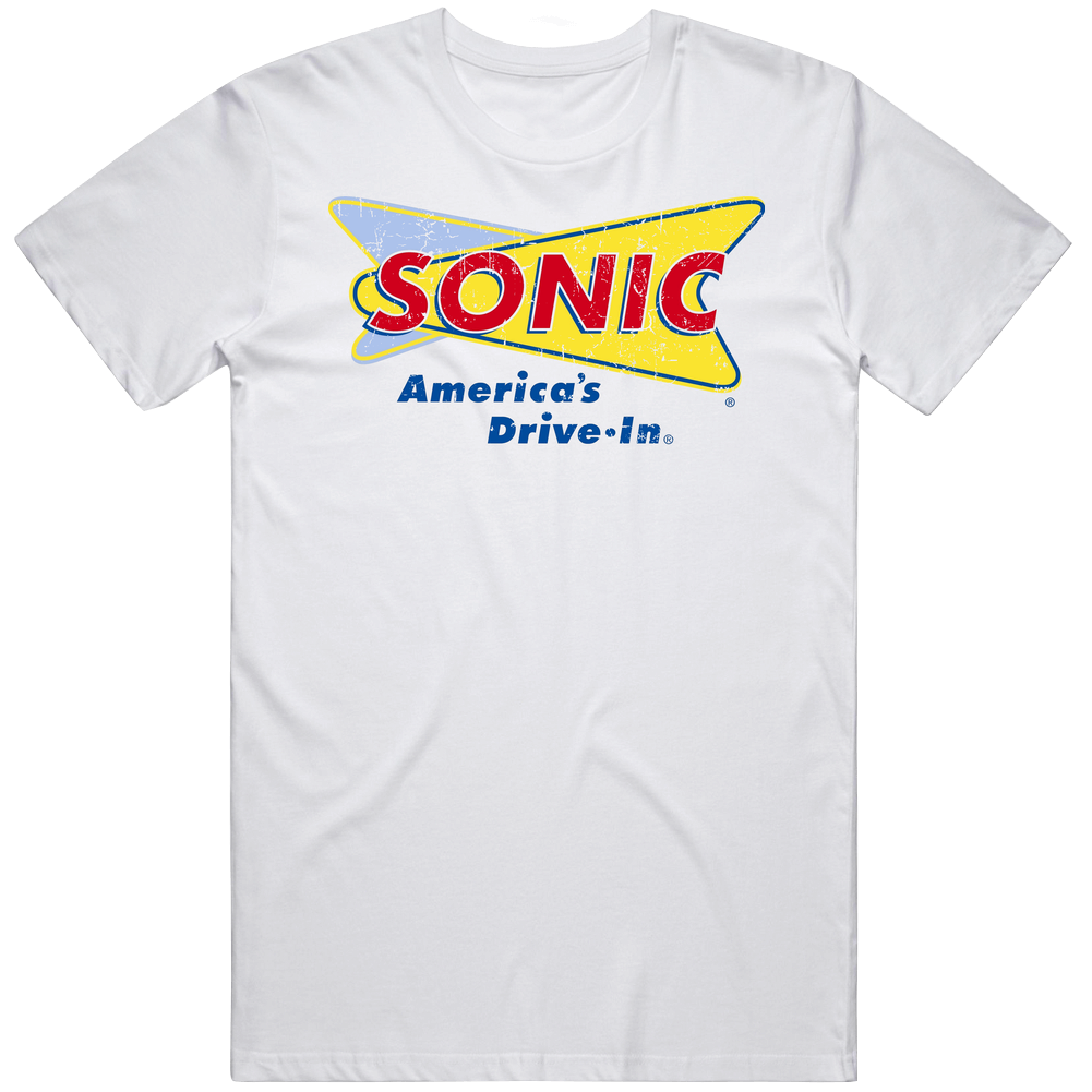 Sonic Drive In Cool Popular Food Drink Restaurant Brand Logo Gift Unisex Soft Cotton tee T Shirt Sonic Drive In Cool Popular Food Drink Restaurant Brand Logo Gift Unisex Soft Cotton tee T Shirt