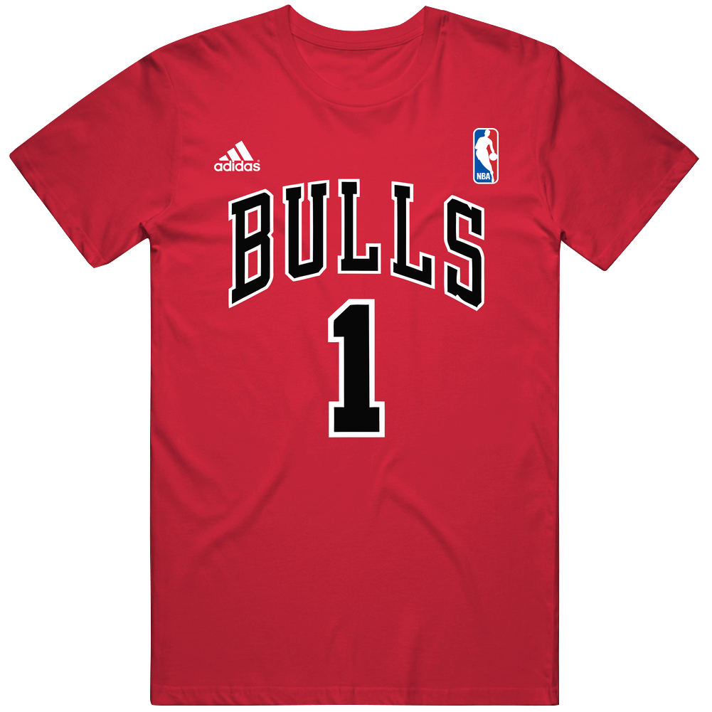 Derrick Rose Chicago Bulls Unisex Unisex Soft Cotton tee T Shirt Derrick Rose Chicago Bulls Unisex Unisex Soft Cotton tee T Shirt