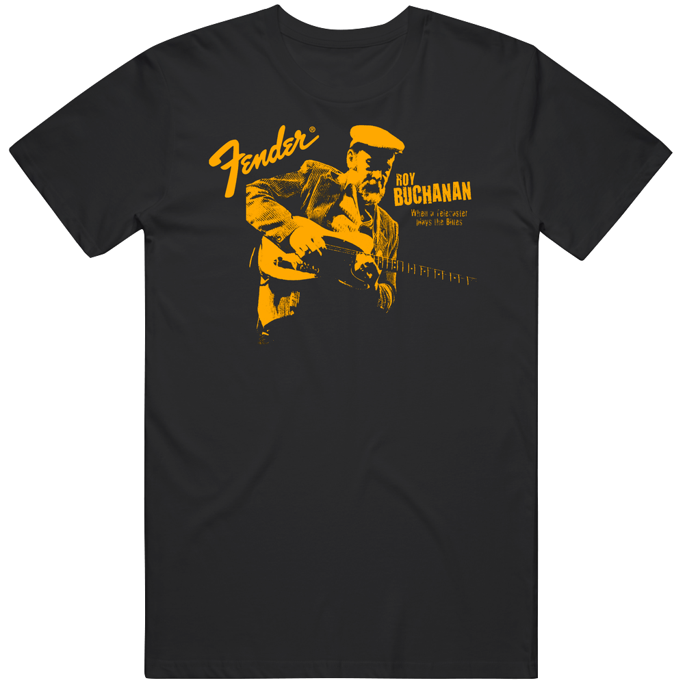 Roy Buchanan Unisex Soft Cotton tee T Shirt Roy Buchanan Unisex Soft Cotton tee T Shirt