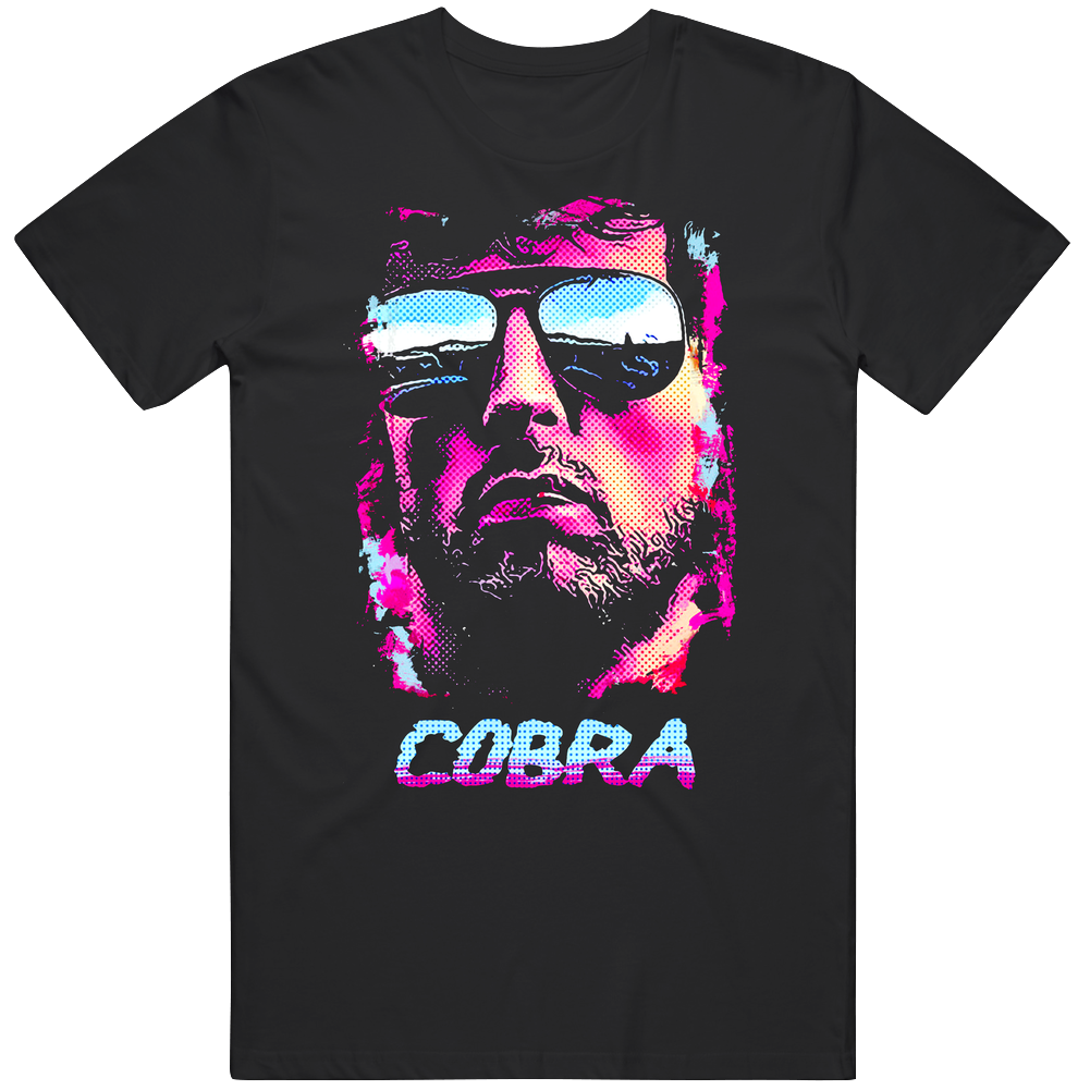 Cobra Sylvester Stallone 80s Unisex Soft Cotton tee T Shirt Cobra Sylvester Stallone 80s Unisex Soft Cotton tee T Shirt