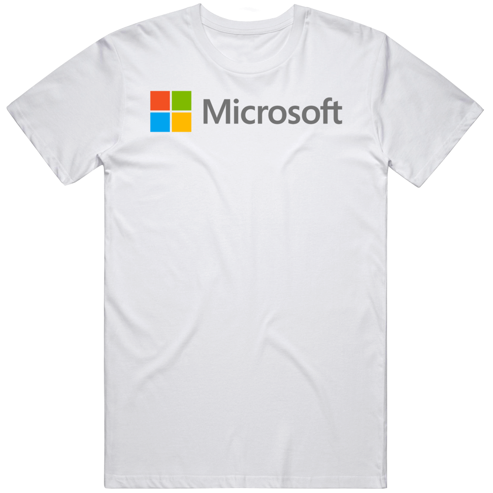 Microsoft Technology Company Unisex Soft Cotton tee T Shirt Microsoft Technology Company Unisex Soft Cotton tee T Shirt