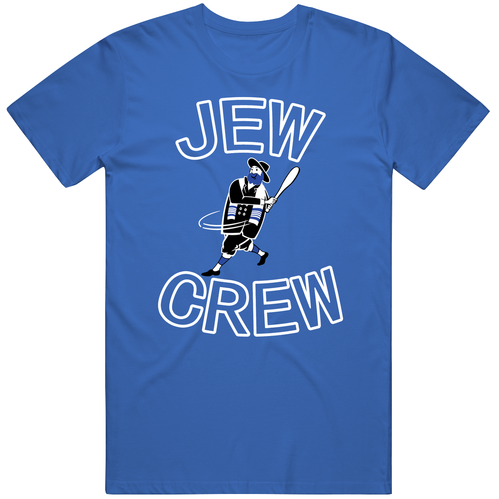 Jew Crew Baseball Unisex Soft Cotton tee T Shirt Jew Crew Baseball Unisex Soft Cotton tee T Shirt