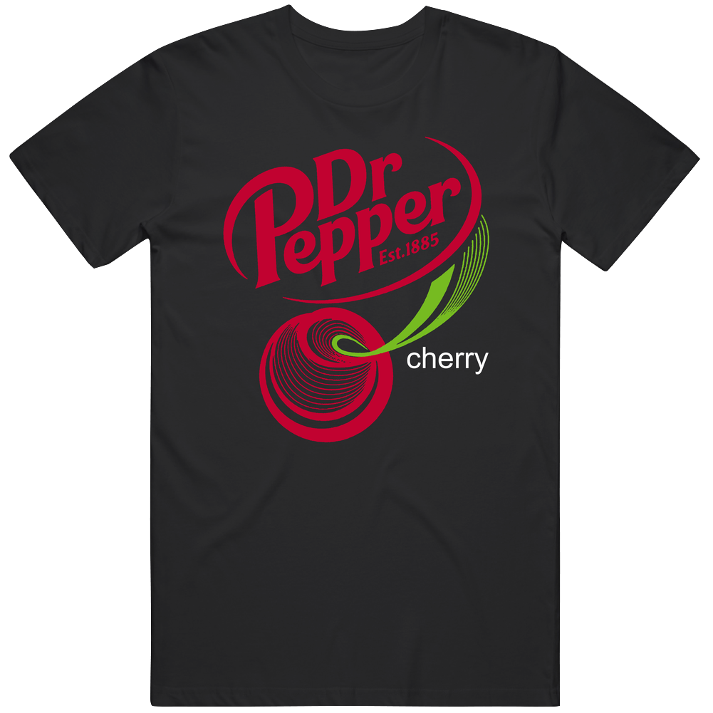 Cherry Dr Pepper Best Soda Of All Time Soft Drink Lovers Unisex Soft Cotton tee T Shirt Cherry Dr Pepper Best Soda Of All Time Soft Drink Lovers Unisex Soft Cotton tee T Shirt