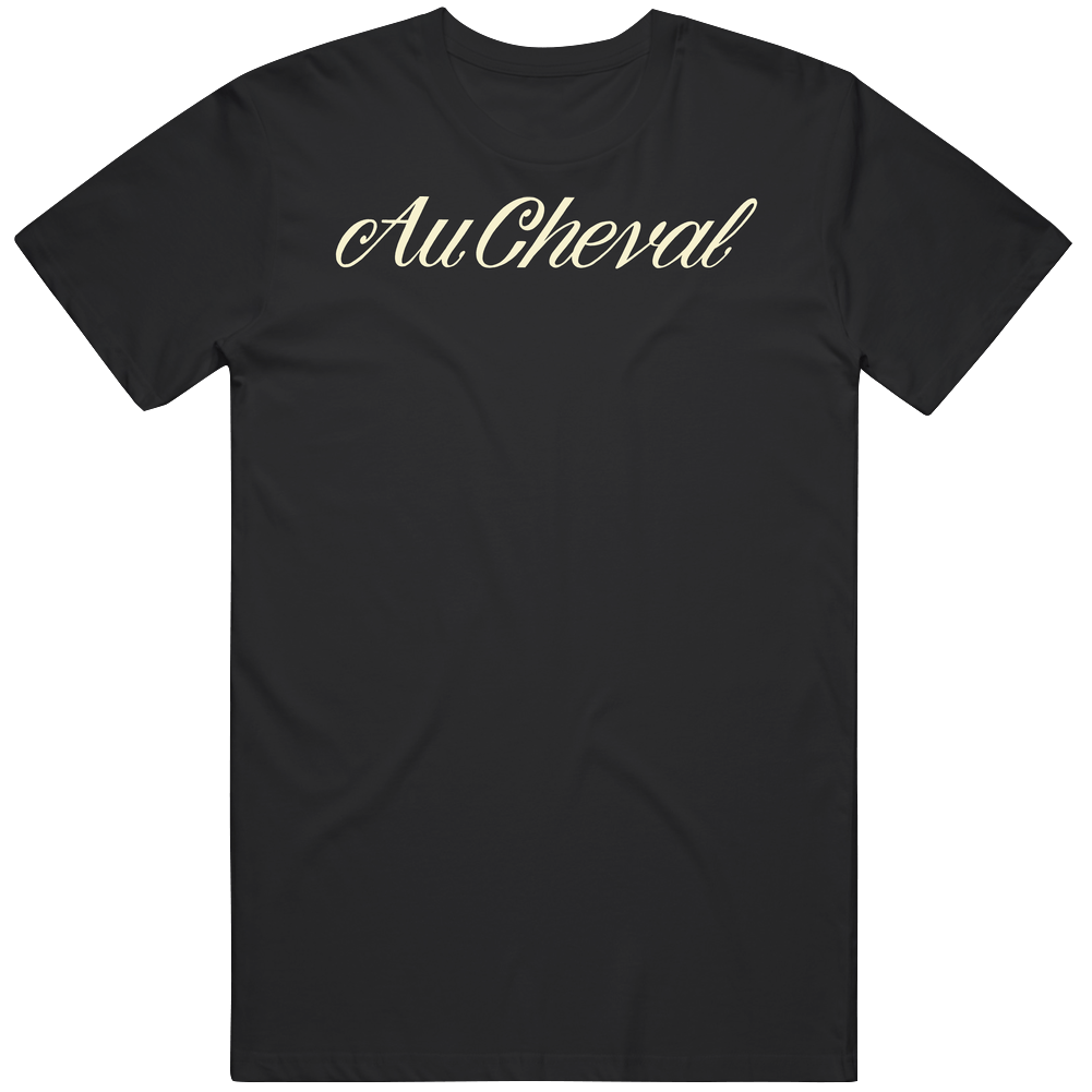 Au Cheval Burger Food Fan Unisex Soft Cotton tee T Shirt Au Cheval Burger Food Fan Unisex Soft Cotton tee T Shirt