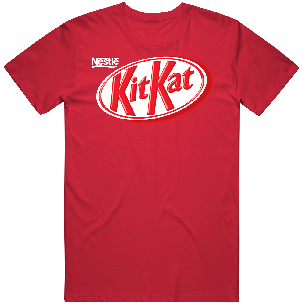Nestle Kit Kat Vintage Red Unisex Unisex Soft Cotton tee T Shirt Nestle Kit Kat Vintage Red Unisex Unisex Soft Cotton tee T Shirt