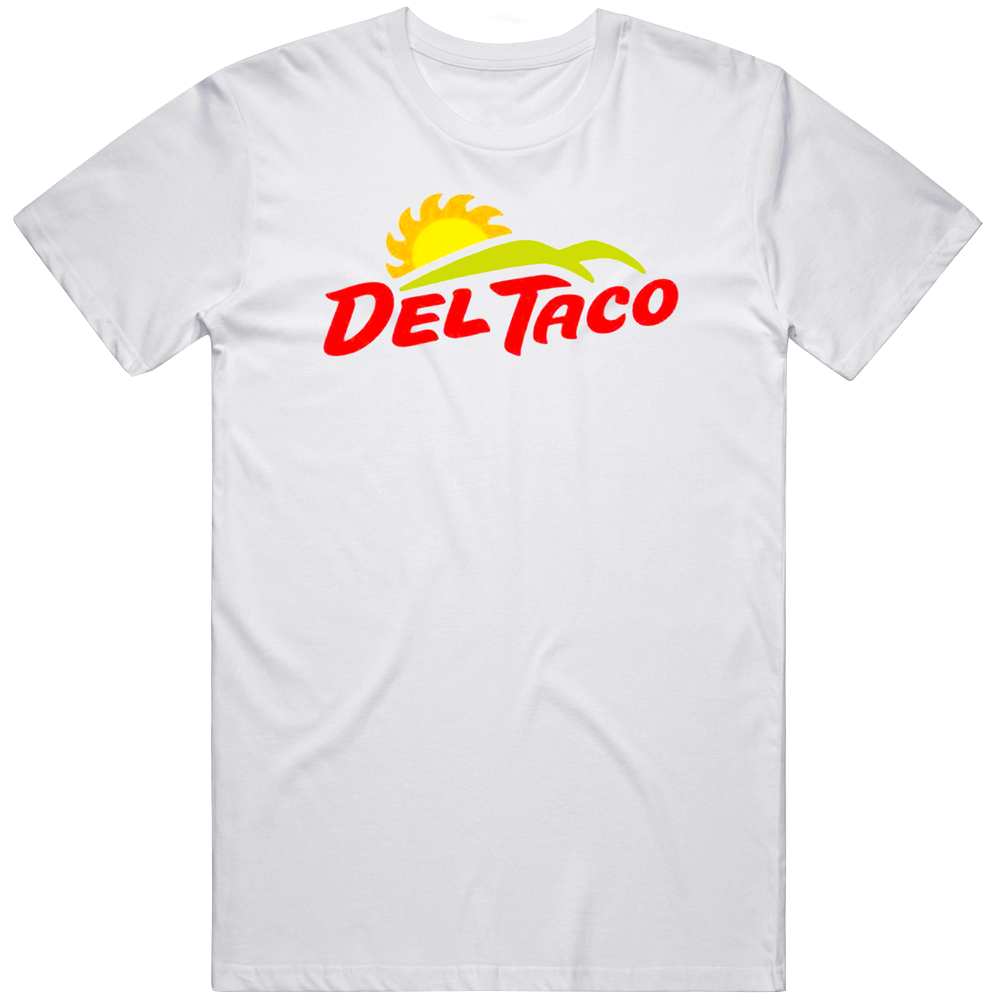Del Taco Resteraunt Logo Unisex Soft Cotton tee T Shirt