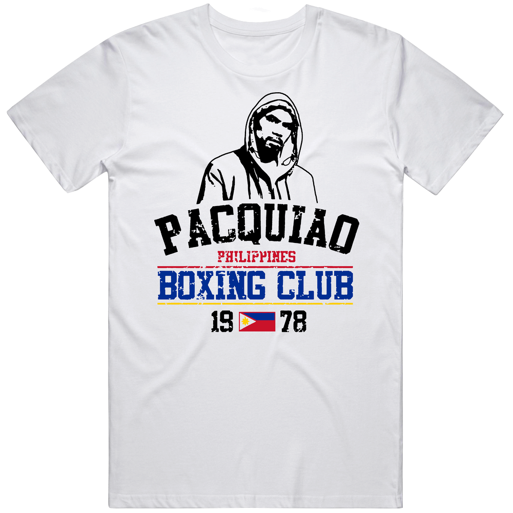 Manny Pacquiao Boxing Club Classic Unisex Soft Cotton tee T Shirt