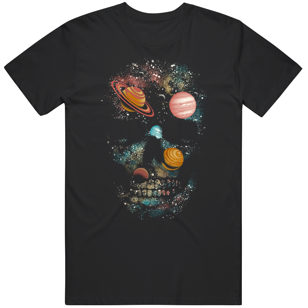 Mac Planet Skull Always Sunny In Philadelphia Gift Unisex Soft Cotton tee T Shirt