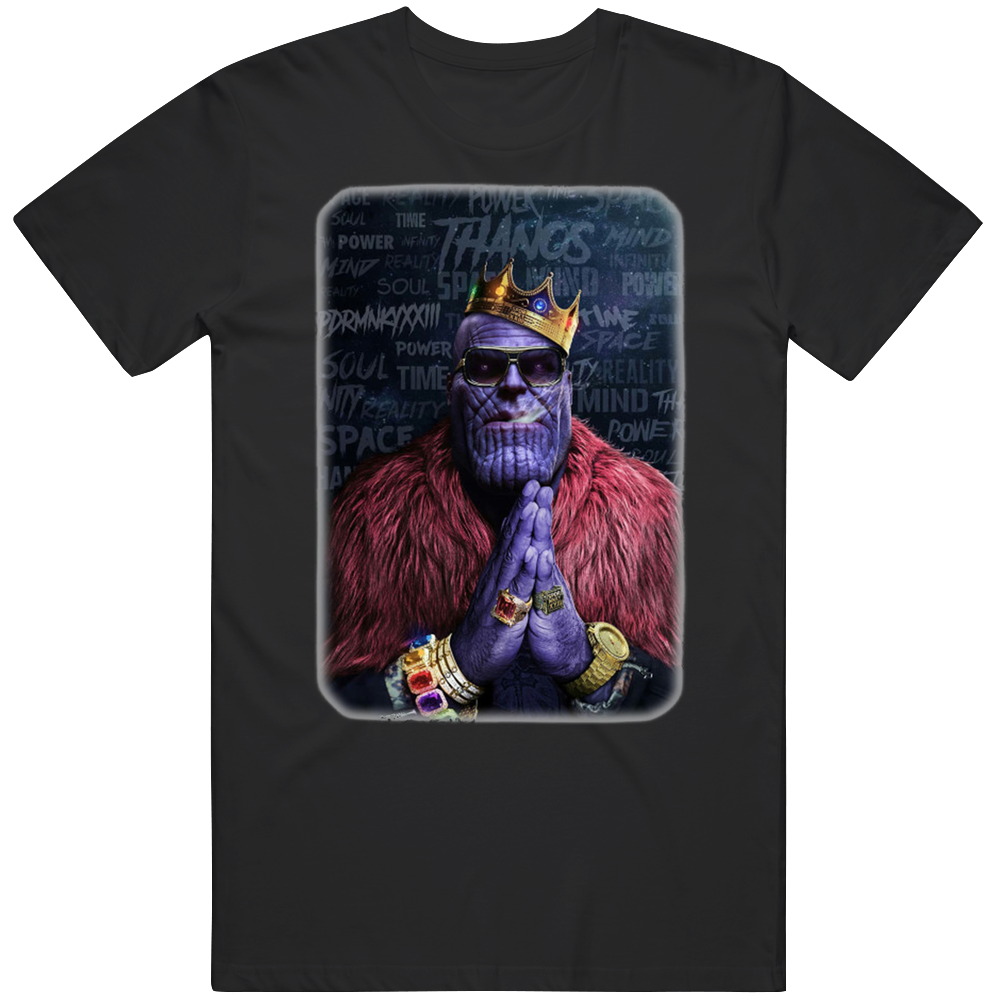 Thanos Biggie Smalls Infinity  War Unisex Soft Cotton tee T Shirt