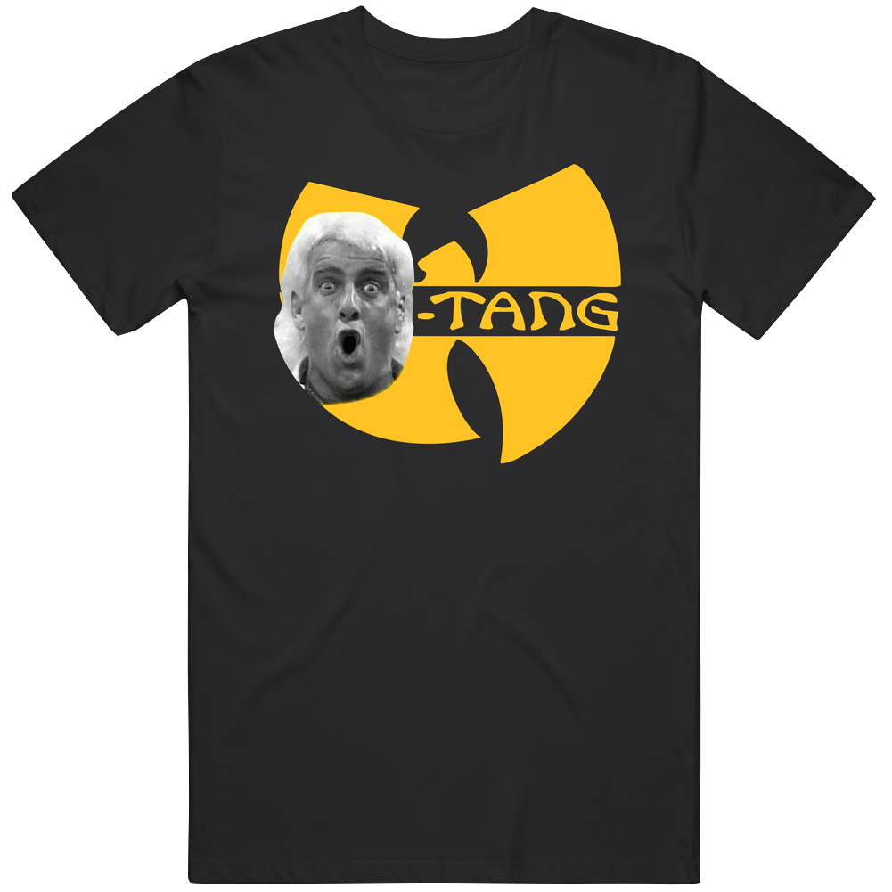 Ric Flair Wooooo Wu-tang Mashup Unisex Soft Cotton tee T Shirt Ric Flair Wooooo Wu-tang Mashup Unisex Soft Cotton tee T Shirt
