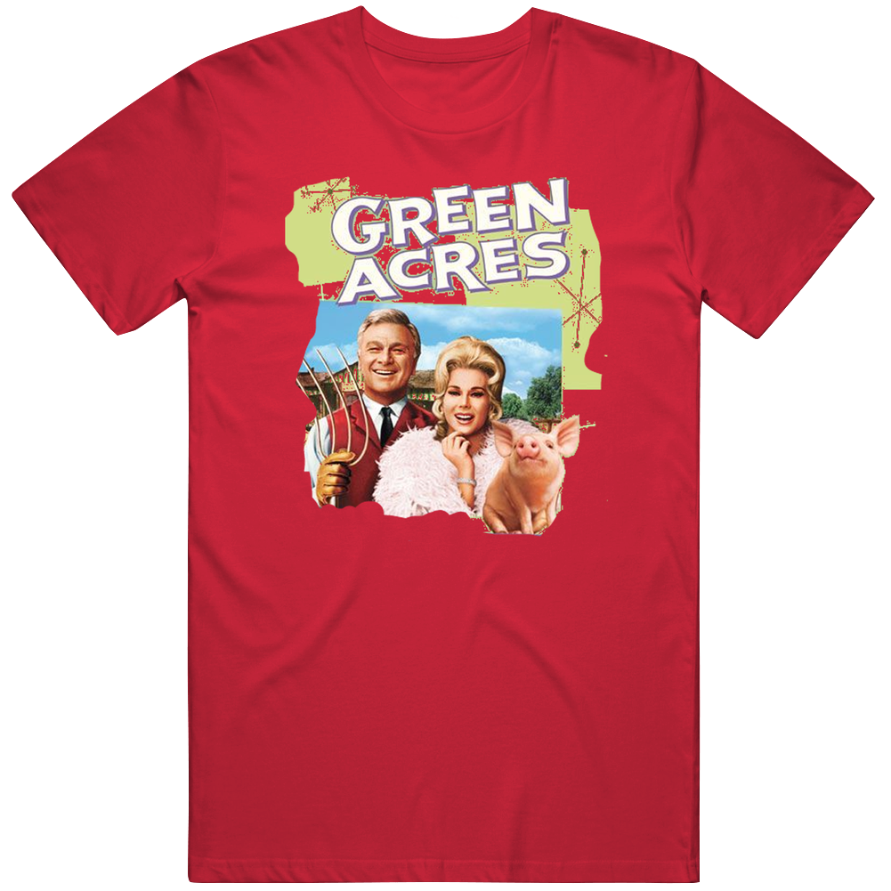 Green Acres Unisex Soft Cotton tee T Shirt Green Acres Unisex Soft Cotton tee T Shirt