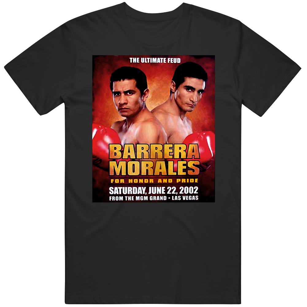 Barrera Morales 2002 Boxing Unisex Soft Cotton tee T Shirt Barrera Morales 2002 Boxing Unisex Soft Cotton tee T Shirt
