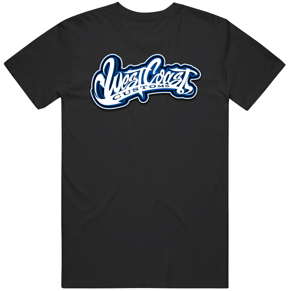 West Coast Customs Unisex Vintage Classic Black Unisex Soft Cotton tee T Shirt