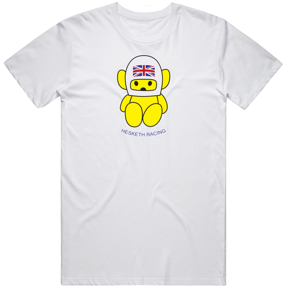 Hesketh Racing Retro Formula 1 Racing James Hunt Movie Unisex Soft Cotton tee T Shirt Hesketh Racing Retro Formula 1 Racing James Hunt Movie Unisex Soft Cotton tee T Shirt