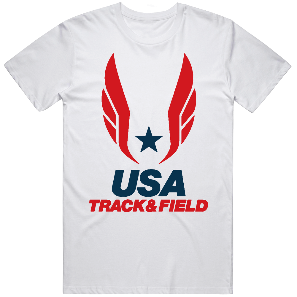 Usa Track And Field America Unisex Soft Cotton tee T Shirt Usa Track And Field America Unisex Soft Cotton tee T Shirt