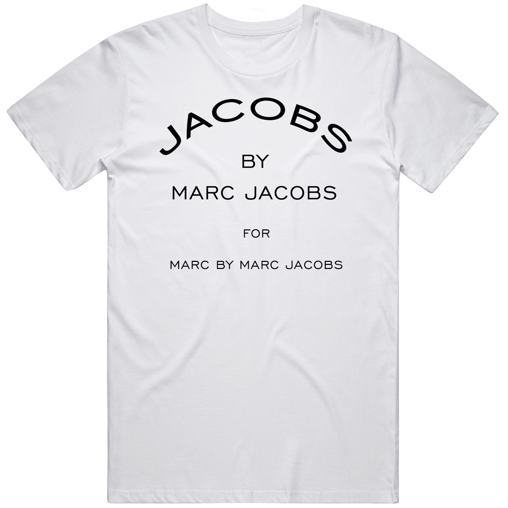 Jacobs By Marc Jacobs Unisex Soft Cotton tee T Shirt
