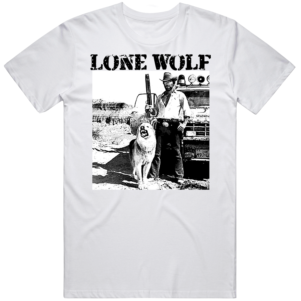 Chuck Norris Lone Wolf Mcquade Unisex Soft Cotton tee T Shirt Chuck Norris Lone Wolf Mcquade Unisex Soft Cotton tee T Shirt