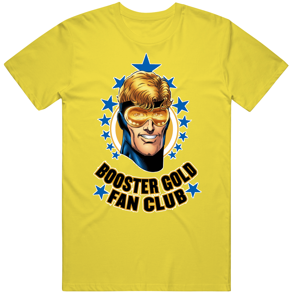 Booster Gold Fan Blub Unisex Soft Cotton tee T Shirt