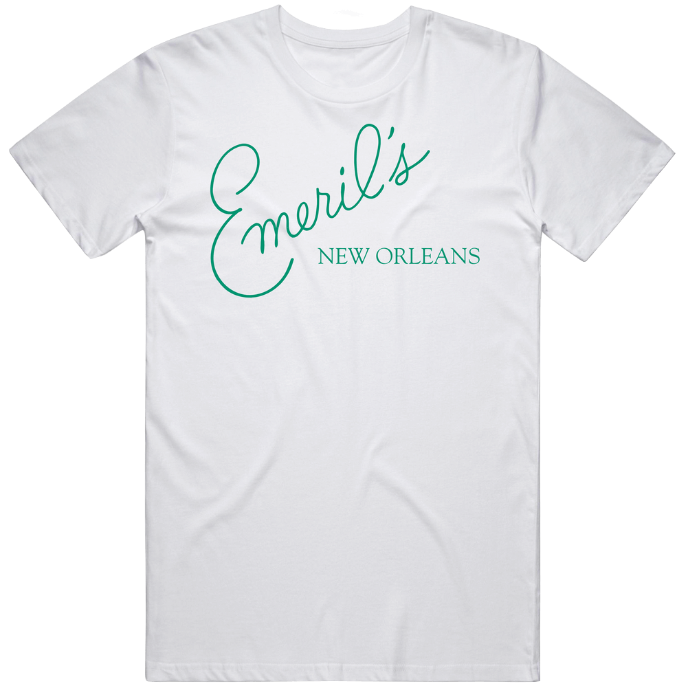 Emeril's New Orleans Restaurant Logo Unisex Soft Cotton tee T Shirt Emeril's New Orleans Restaurant Logo Unisex Soft Cotton tee T Shirt