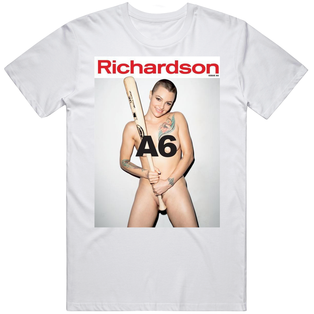 Belladonna Richardson Magazine Cover Porn Star Unisex Soft Cotton tee T Shirt Belladonna Richardson Magazine Cover Porn Star Unisex Soft Cotton tee T Shirt