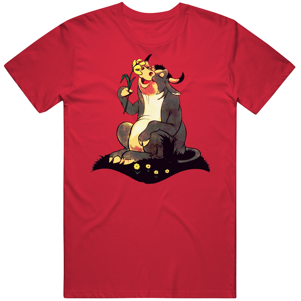 Ferdinand The Bull Unisex Soft Cotton tee T Shirt Ferdinand The Bull Unisex Soft Cotton tee T Shirt
