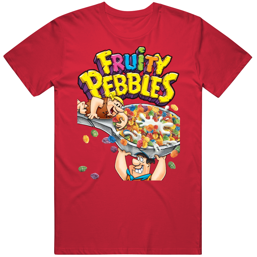 Fruity Pebbles Cotton Unisex Unisex Soft Cotton tee T Shirt Fruity Pebbles Cotton Unisex Unisex Soft Cotton tee T Shirt