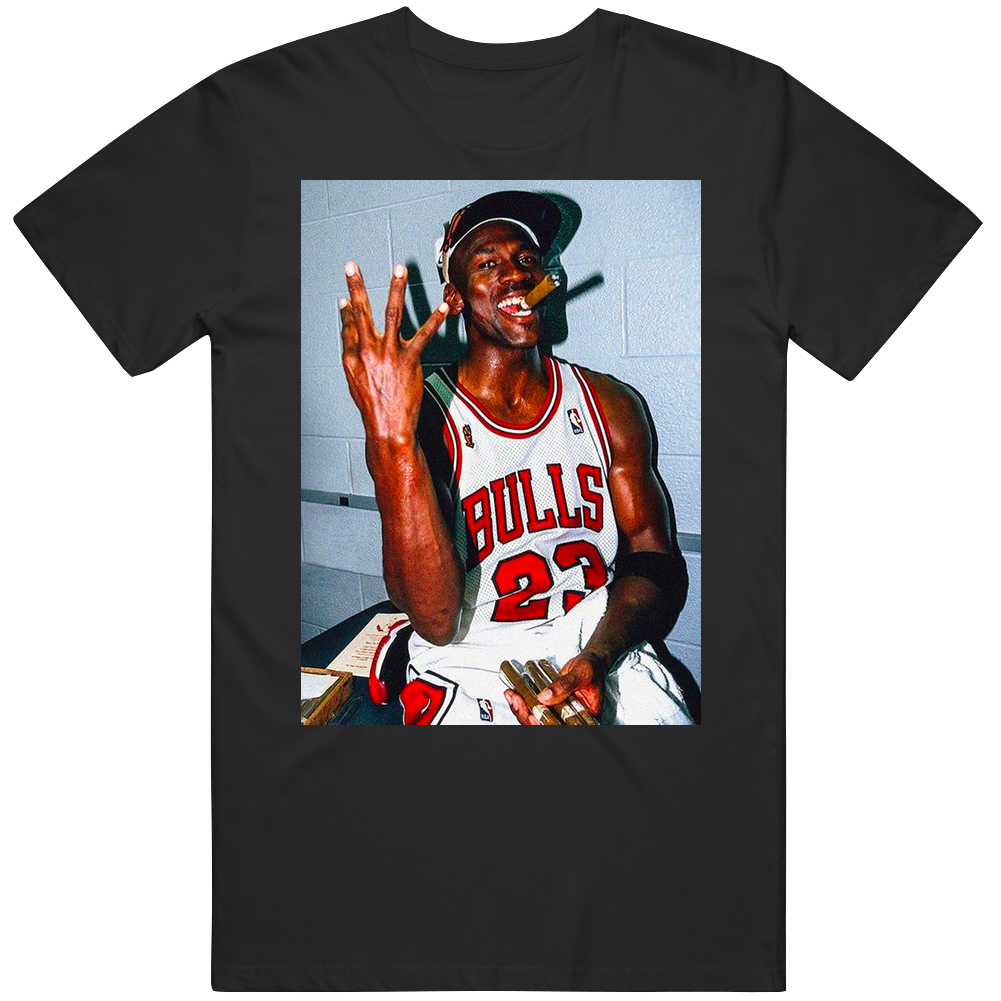Michael Jordan Chicago Basketball Champion Unisex Soft Cotton tee T Shirt