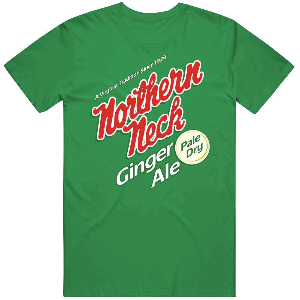 Northern Neck Ginger Ale Pale Dry Foodie Food Lover Unisex Soft Cotton tee T Shirt