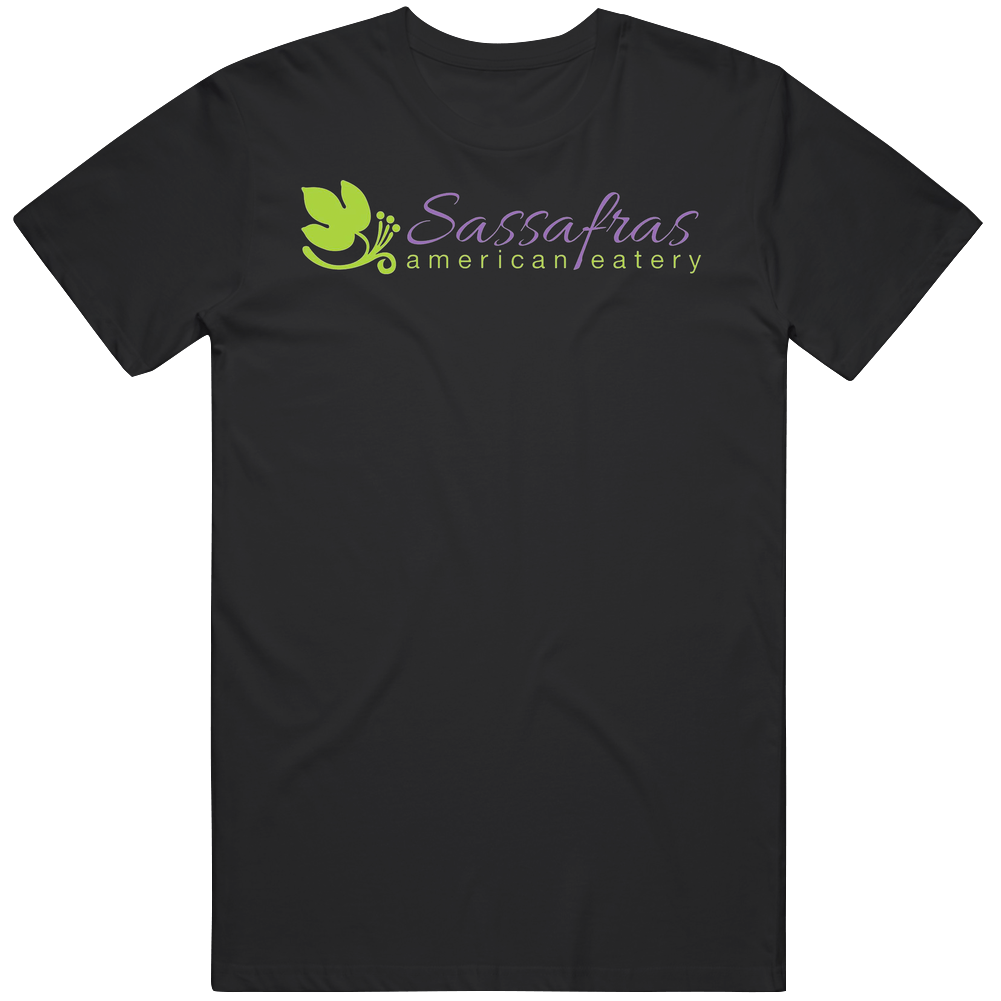 Sassafras American Eatery Denver Colorado Top Restaurants Food Fan Lover Foodie Unisex Soft Cotton tee T Shirt