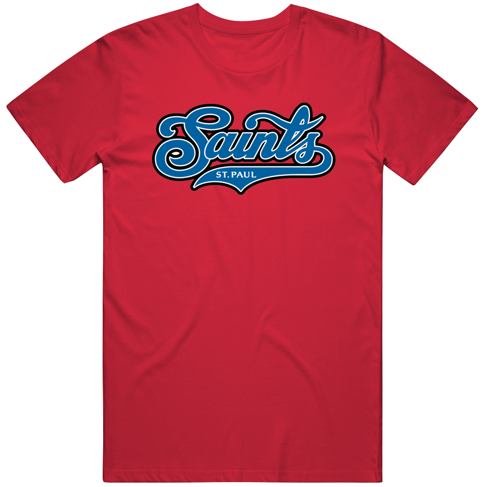 St Paul Saints Logo Union Association Baseball Unisex Soft Cotton tee T Shirt St Paul Saints Logo Union Association Baseball Unisex Soft Cotton tee T Shirt