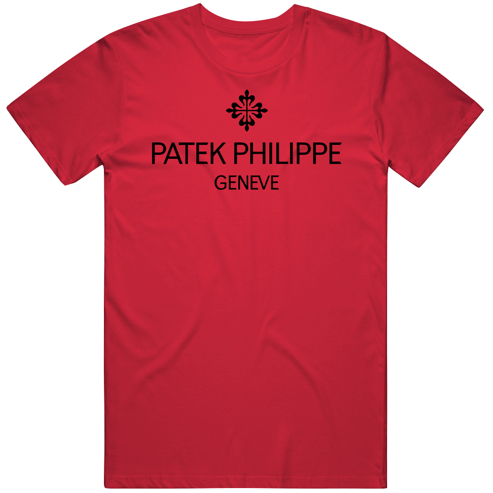 Patek Philippe Geneve Website Title And Logo Unisex Soft Cotton tee T Shirt Patek Philippe Geneve Website Title And Logo Unisex Soft Cotton tee T Shirt