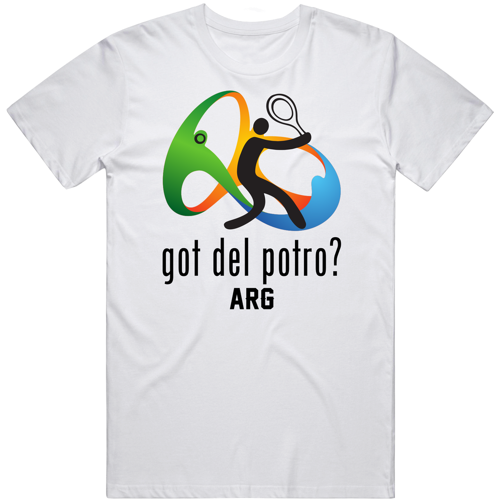 Got Juan Martin Del Potro Tennis Team Argentina Olympics Unisex Soft Cotton tee T Shirt Got Juan Martin Del Potro Tennis Team Argentina Olympics Unisex Soft Cotton tee T Shirt