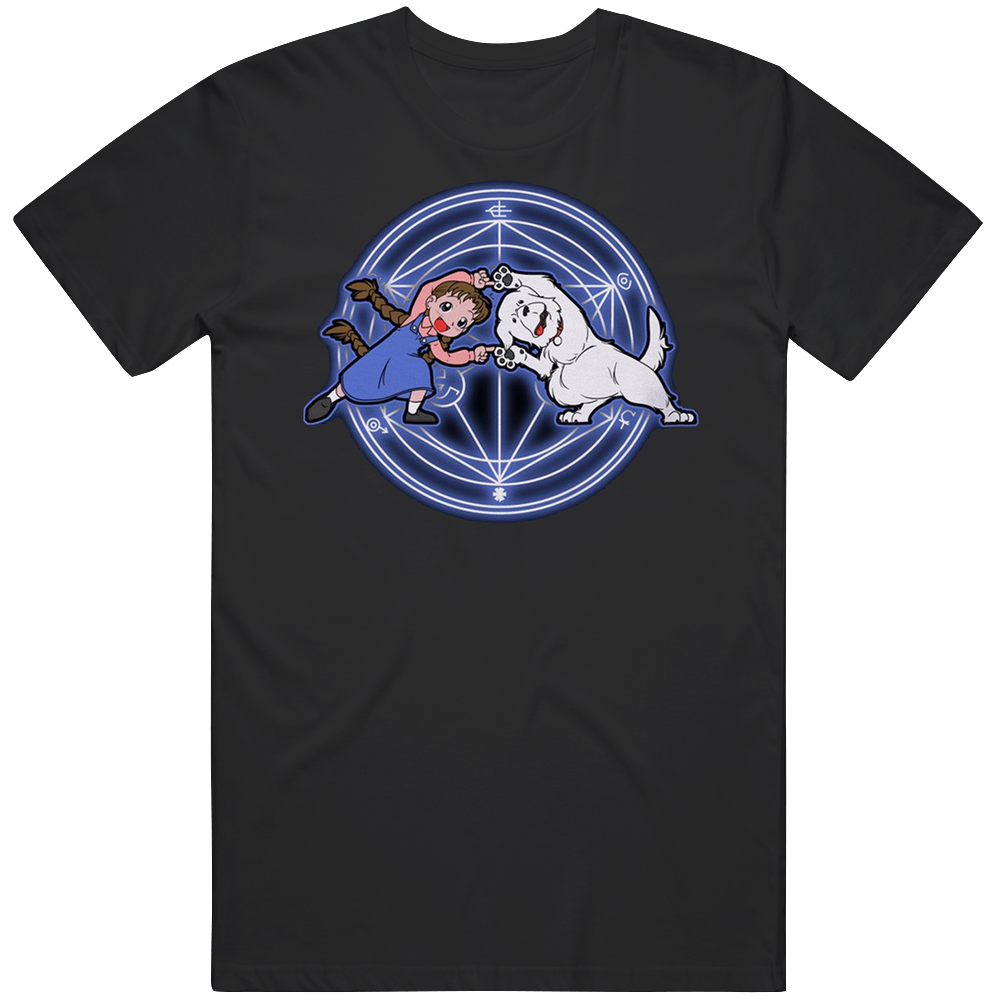 Nina Tucker Fusion Dance Full Metal Alchemist Fmab Anime Unisex Soft Cotton tee T Shirt Nina Tucker Fusion Dance Full Metal Alchemist Fmab Anime Unisex Soft Cotton tee T Shirt