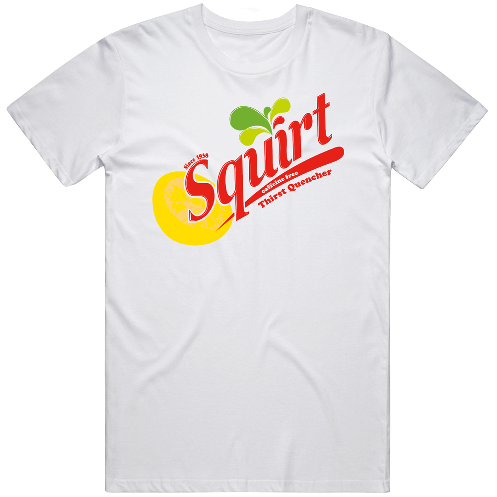 Squirt Best Soda Of All Time Soft Drink Lovers Unisex Soft Cotton tee T Shirt Squirt Best Soda Of All Time Soft Drink Lovers Unisex Soft Cotton tee T Shirt