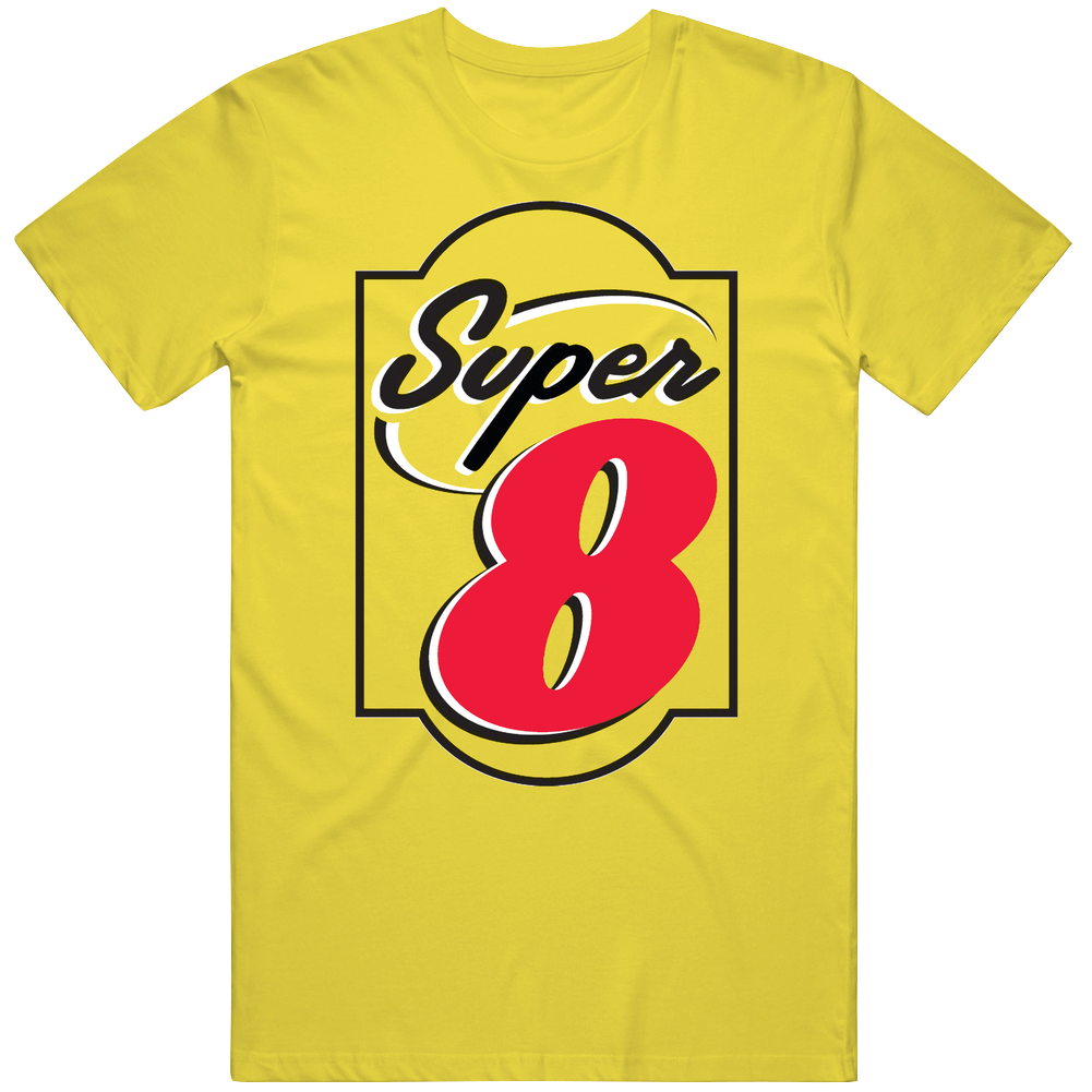Super 8 Hotel Logo Unisex Soft Cotton tee T Shirt Super 8 Hotel Logo Unisex Soft Cotton tee T Shirt