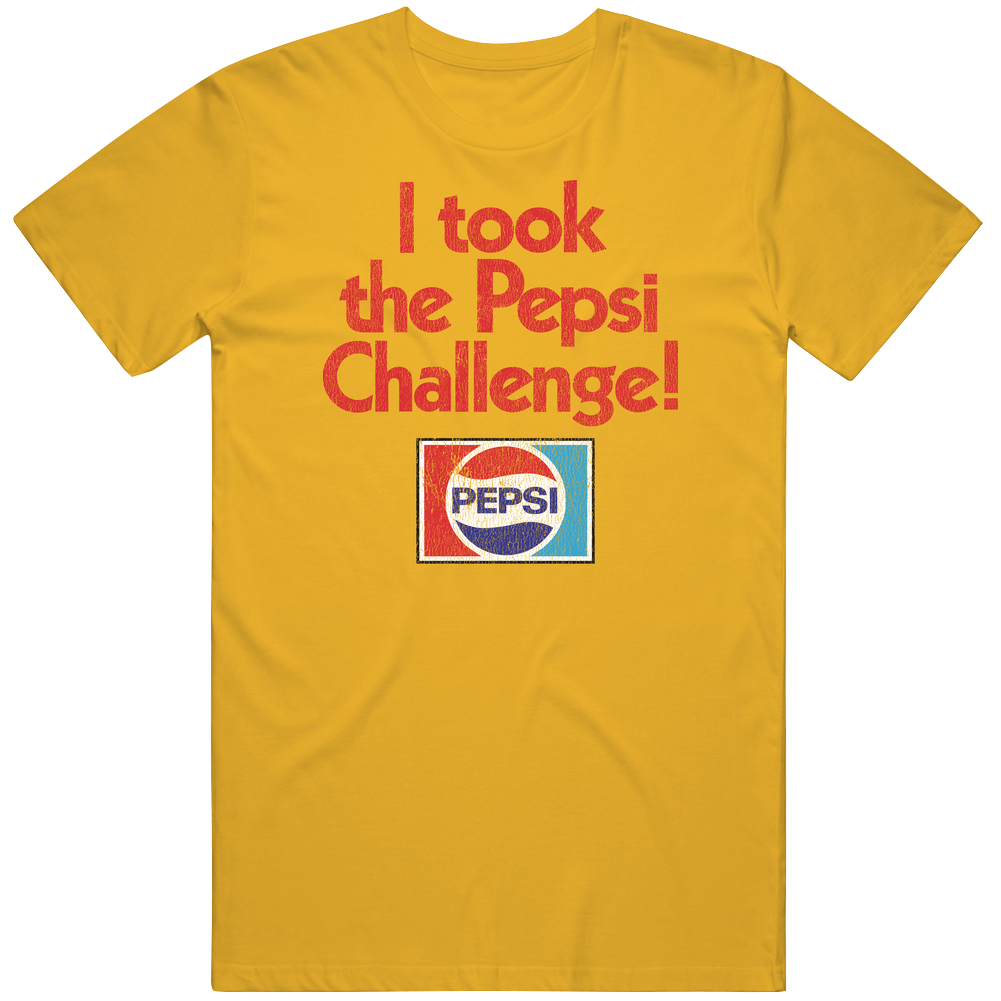 Pepsi, T-shirt, Retro, Pepsi Challenge, Soda, Pop, Coke, Unisex Soft Cotton tee T Shirt