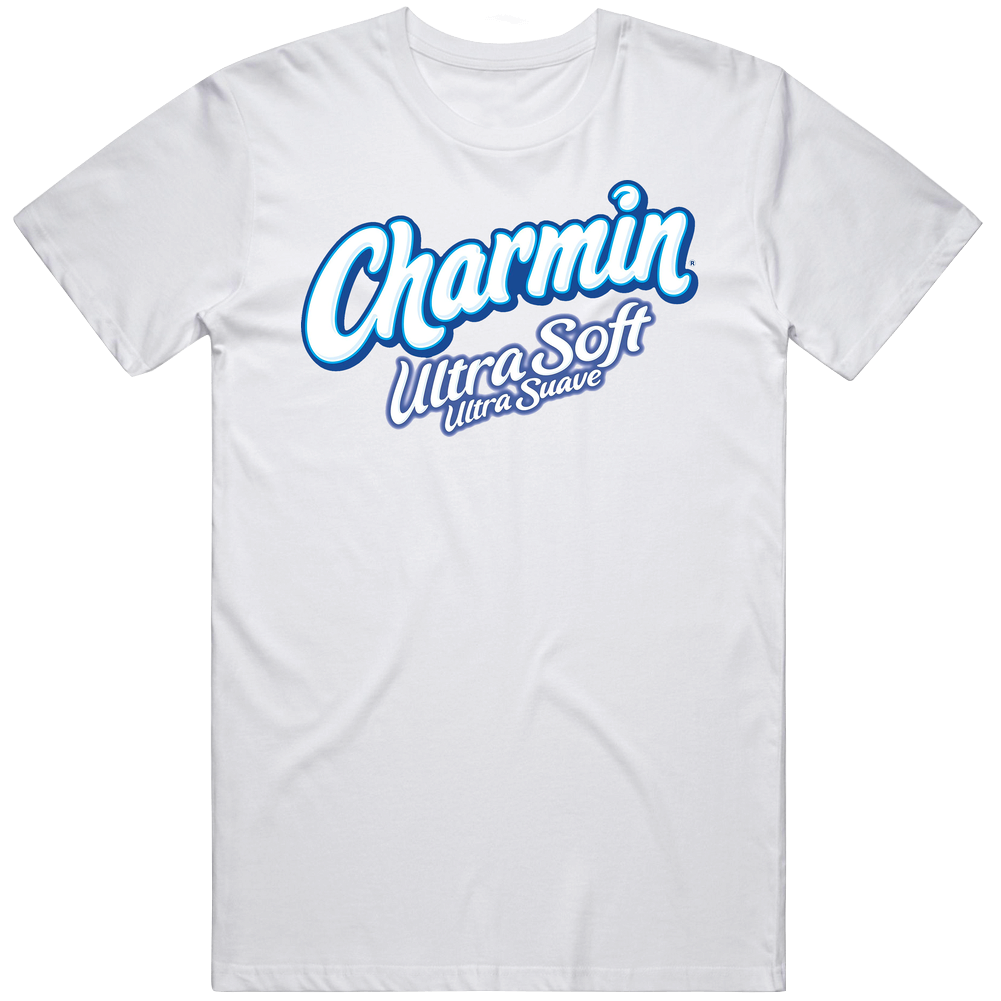 Charmin Ultra Soft Toilet Paper Company Logo Unisex Soft Cotton tee T Shirt Charmin Ultra Soft Toilet Paper Company Logo Unisex Soft Cotton tee T Shirt