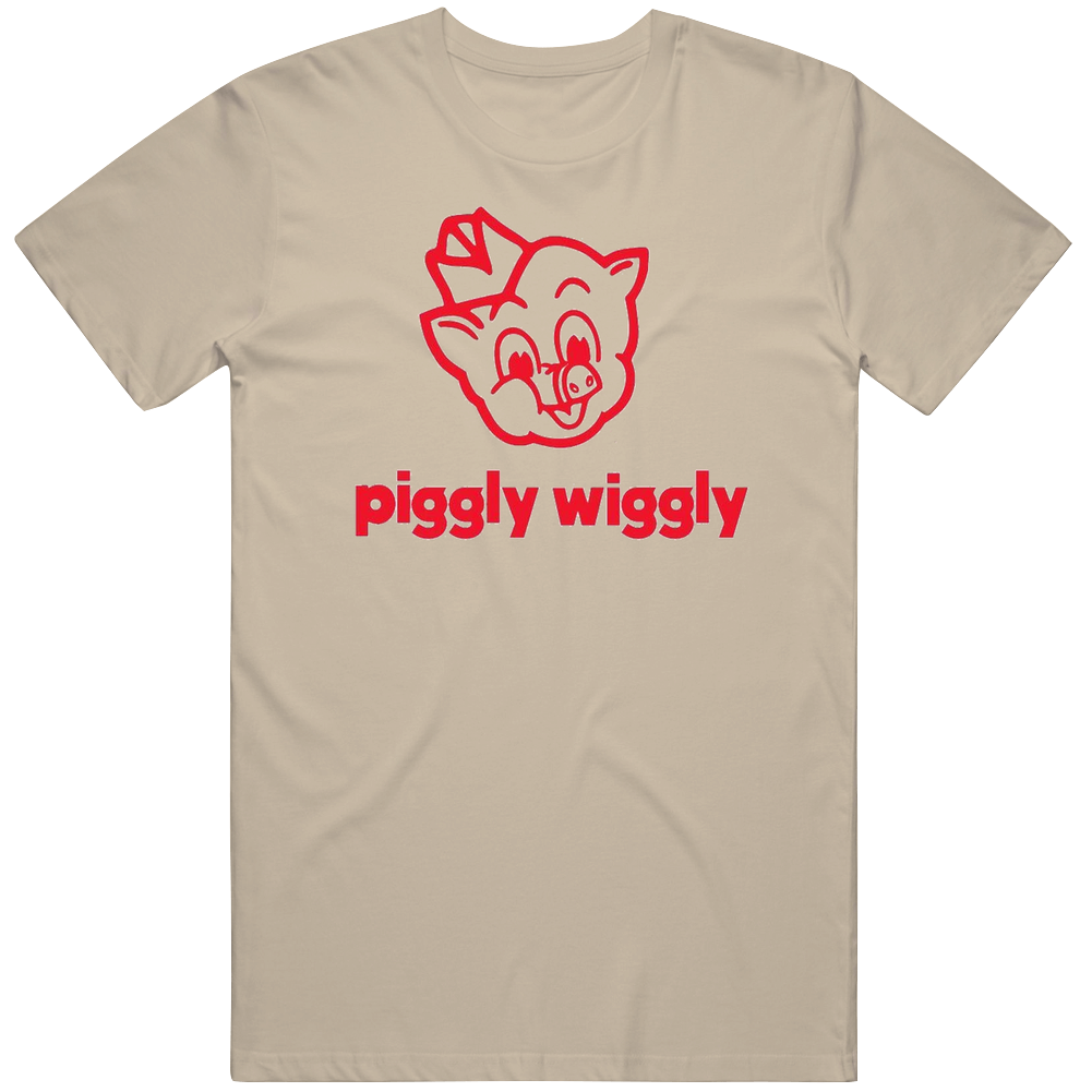 Piggly Wiggly Unisex Soft Cotton tee T Shirt Piggly Wiggly Unisex Soft Cotton tee T Shirt